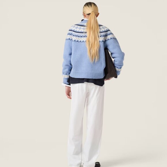 Crew-neck sweater - Picture 2 of 13